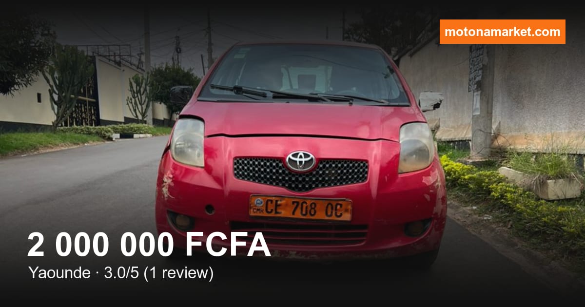 2008 Toyota Yaris à Yaounde