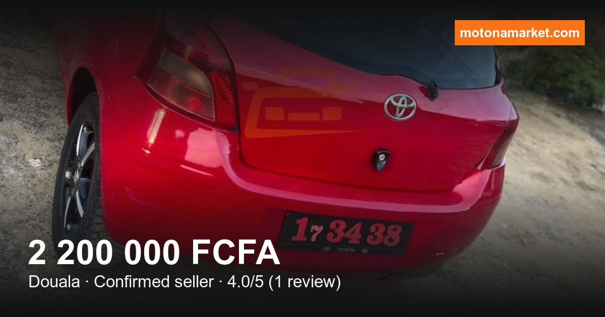 2009 Toyota Yaris à Douala