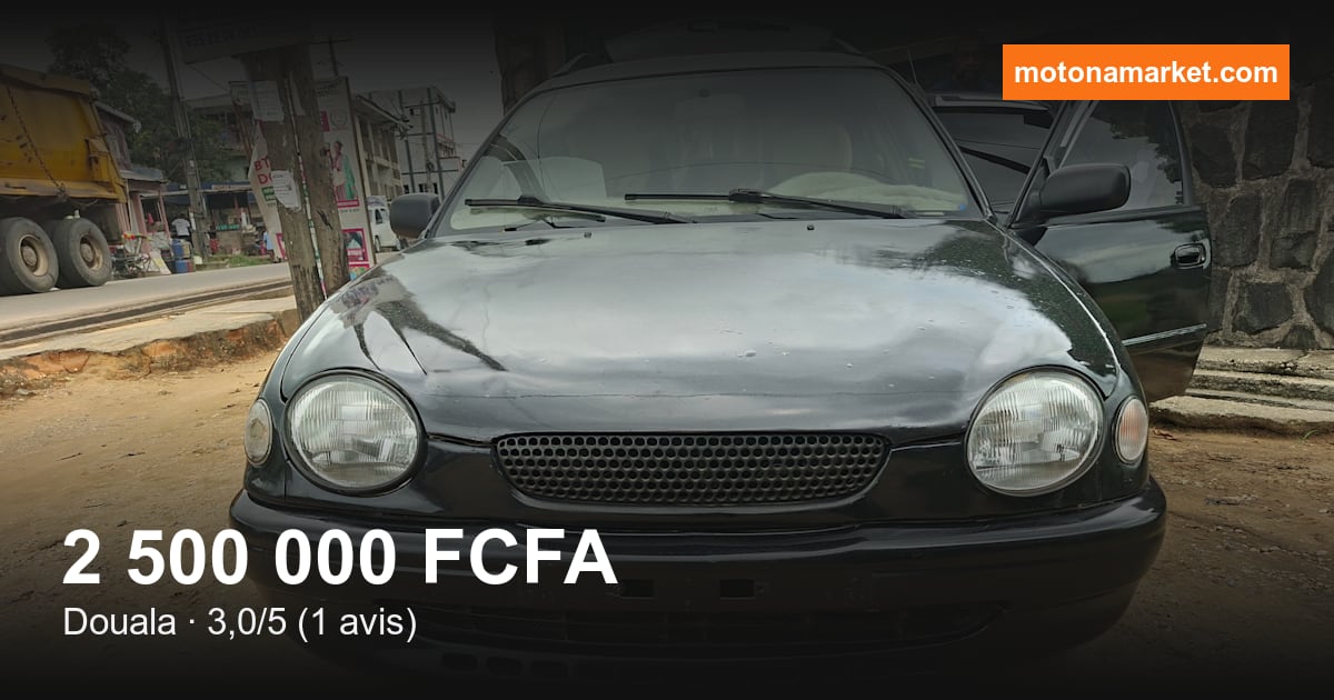 2001 Toyota Corolla à Douala