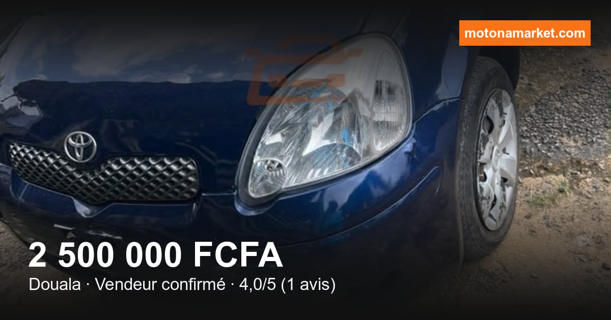 2005 Toyota Yaris à Douala