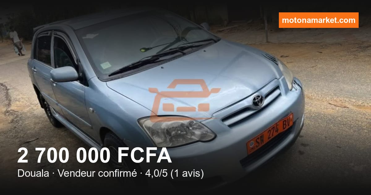 2005 Toyota Corolla à Douala