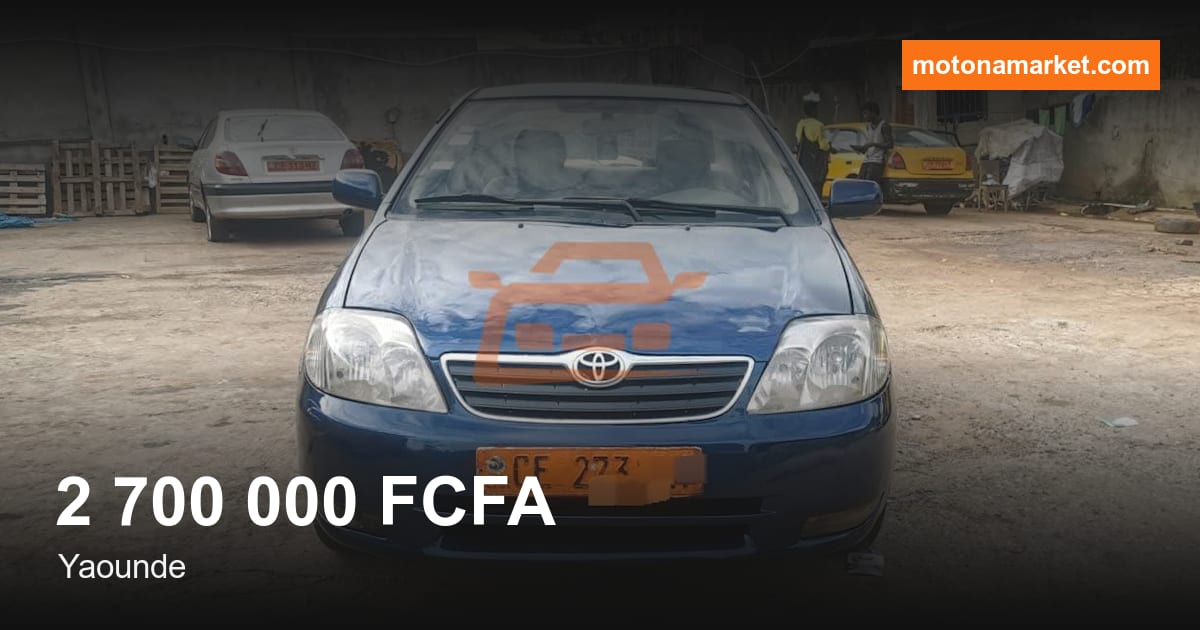 2003 Toyota Corolla à Yaounde