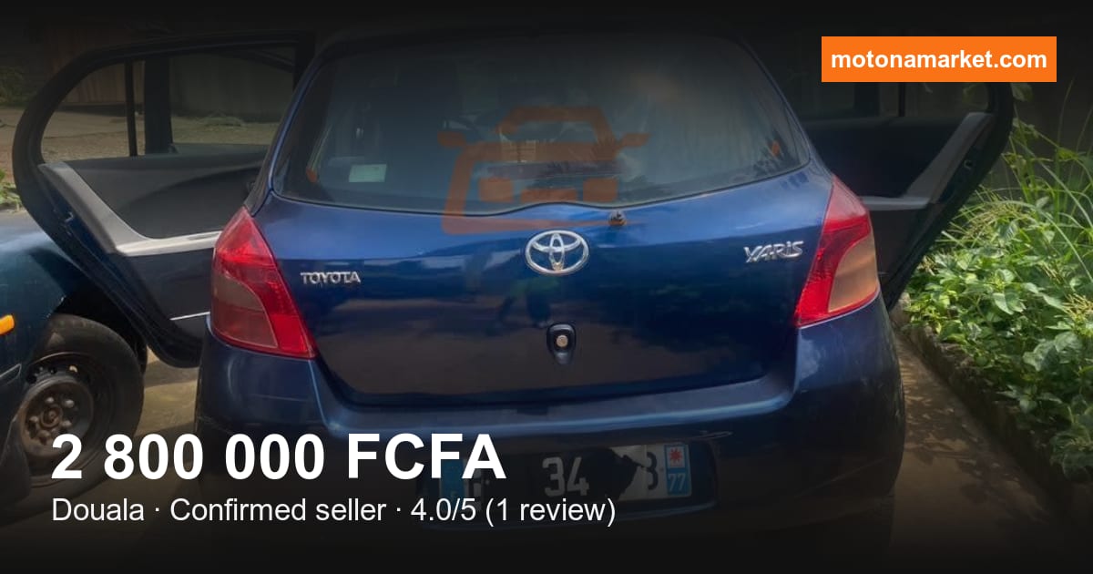 2008 Toyota Yaris à Douala