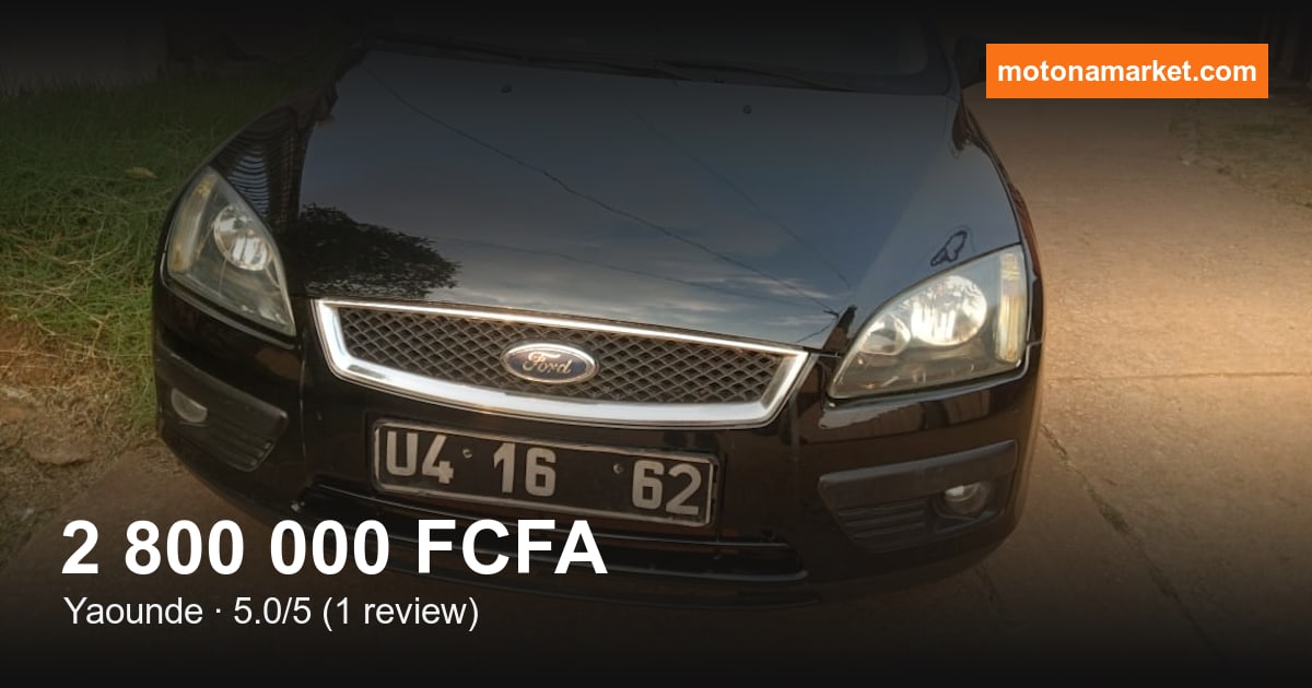 2008 Ford Focus à Yaounde