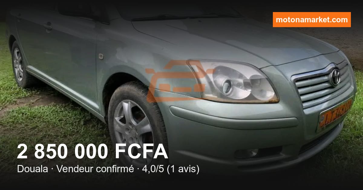 2005 Toyota Avensis à Douala