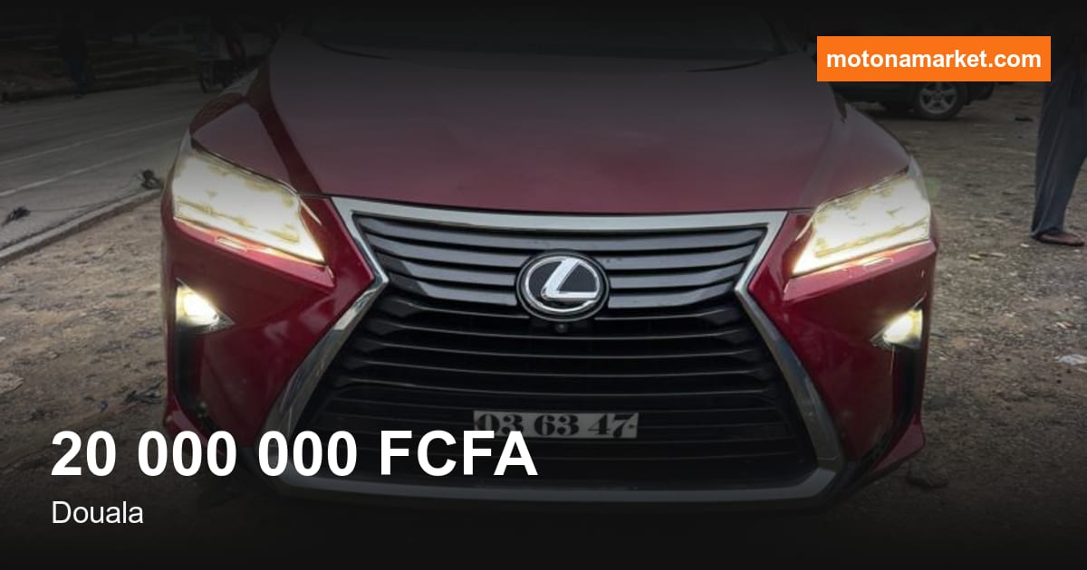 2018 Lexus Rx 350 à Douala