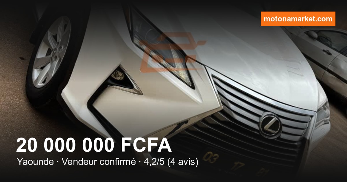 2017 Lexus Rx 350 à Yaounde