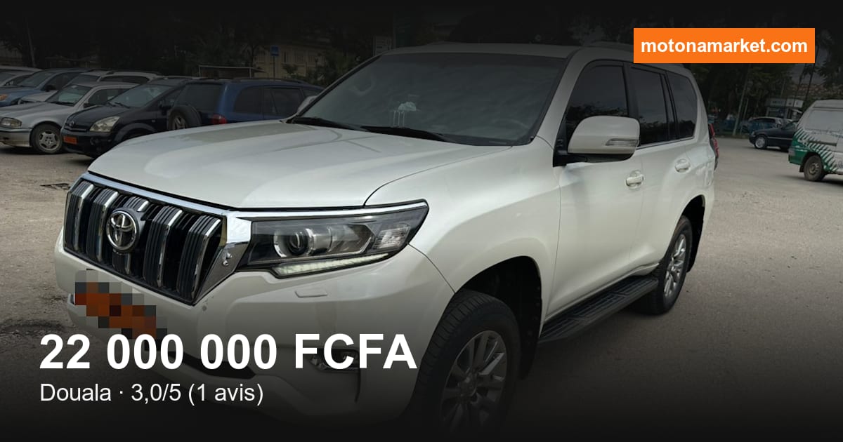 2018 Toyota Land Cruiser à Douala
