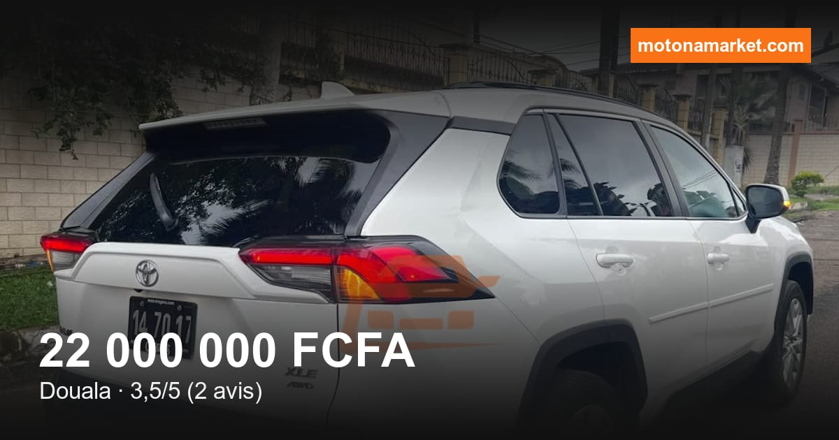 2021 Toyota Rav4 à Douala