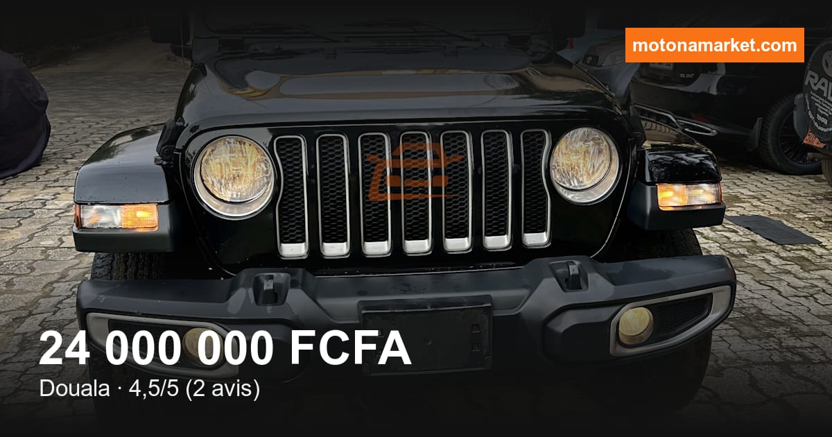 2023 Jeep Wrangler à Douala