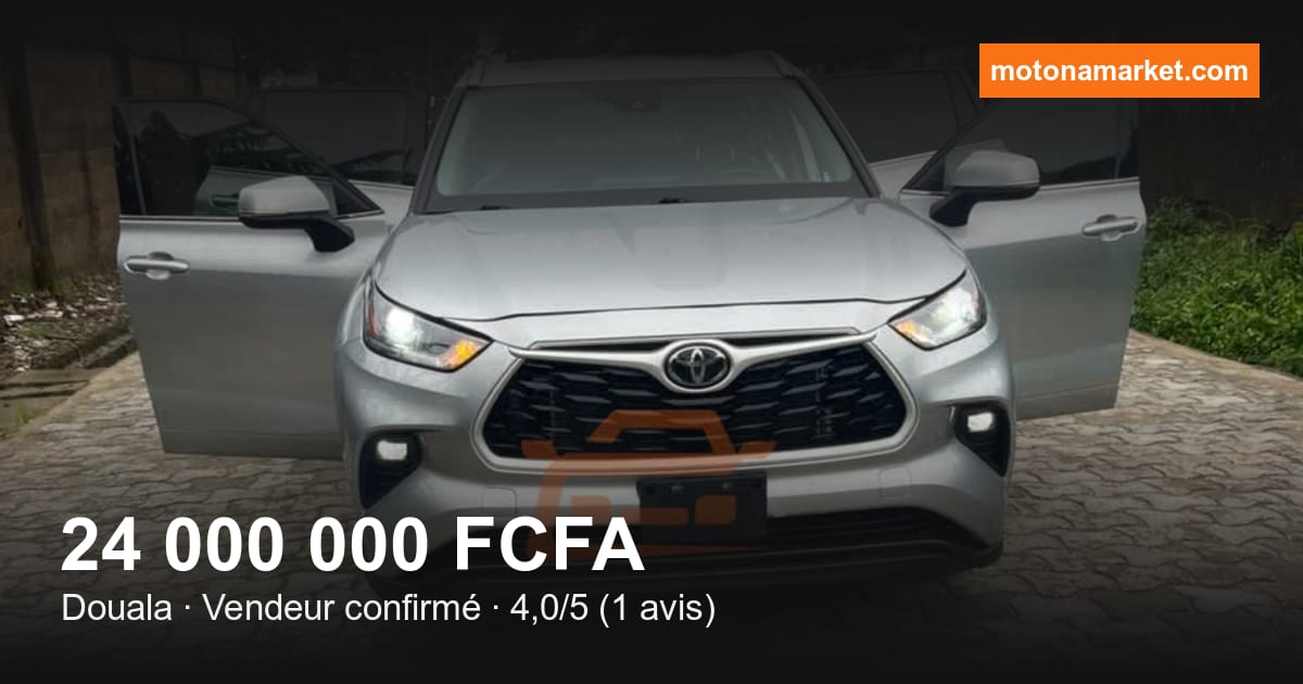 2023 Toyota Highlander à Douala