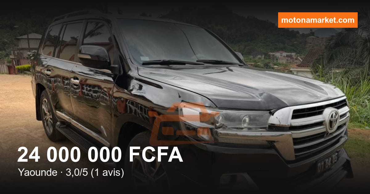 2016 Toyota Land Cruiser à Yaounde