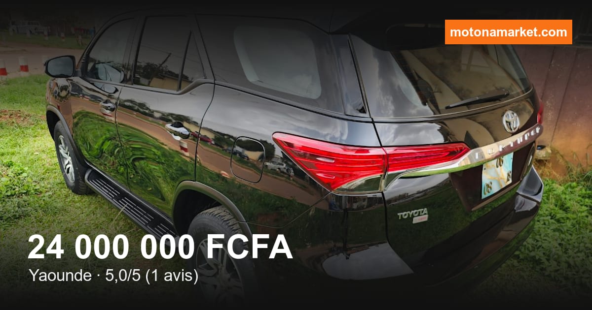 2020 Toyota Fortuner à Yaounde