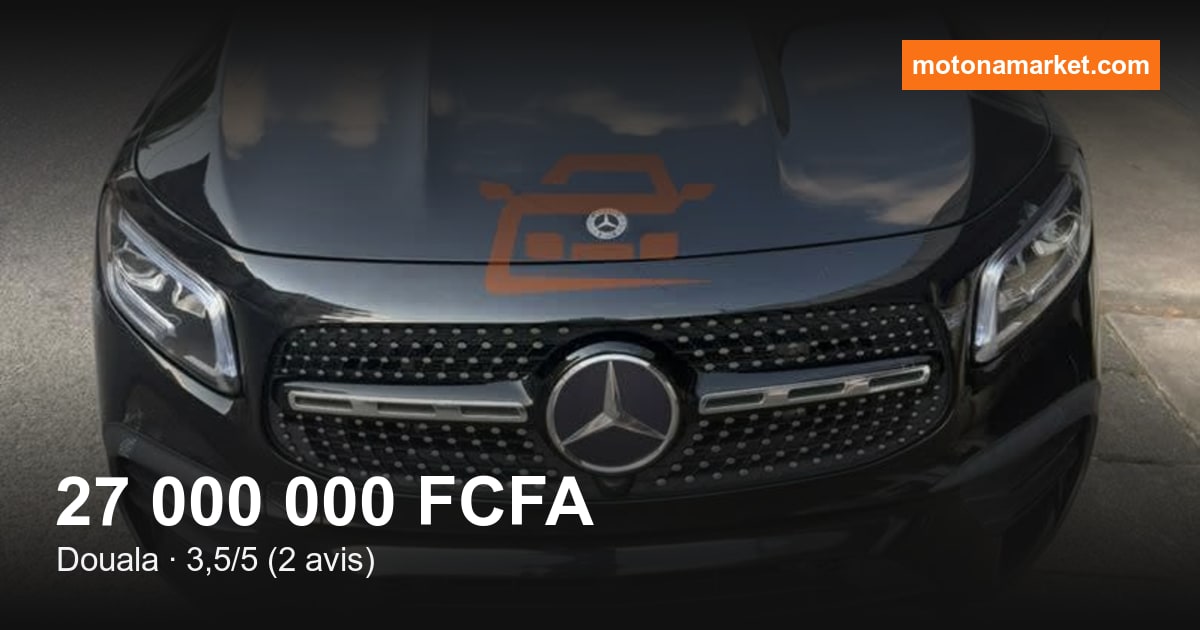 2021 Mercedes-Benz GLB-Class à Douala