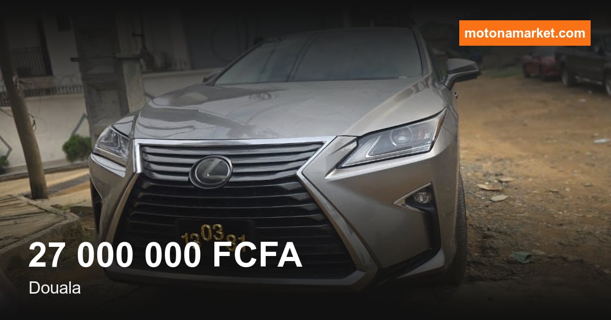 2020 Lexus Rx 350 à Douala