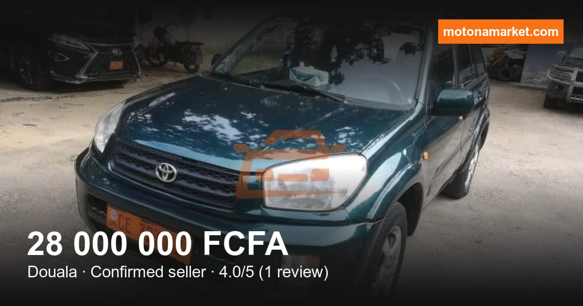 2003 Toyota RAV4 à Douala