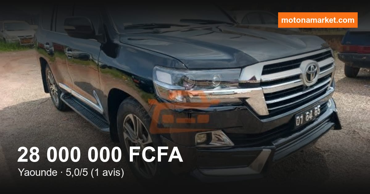 2016 Toyota Land Cruiser à Yaounde