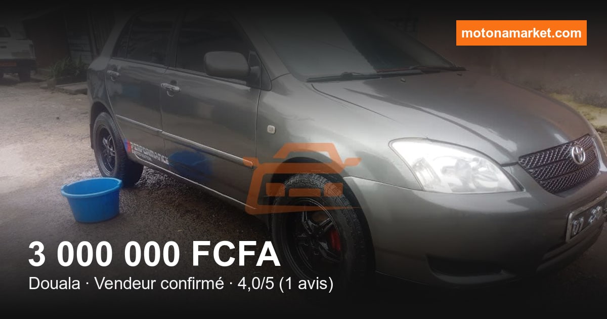 2004 Toyota Corolla à Douala