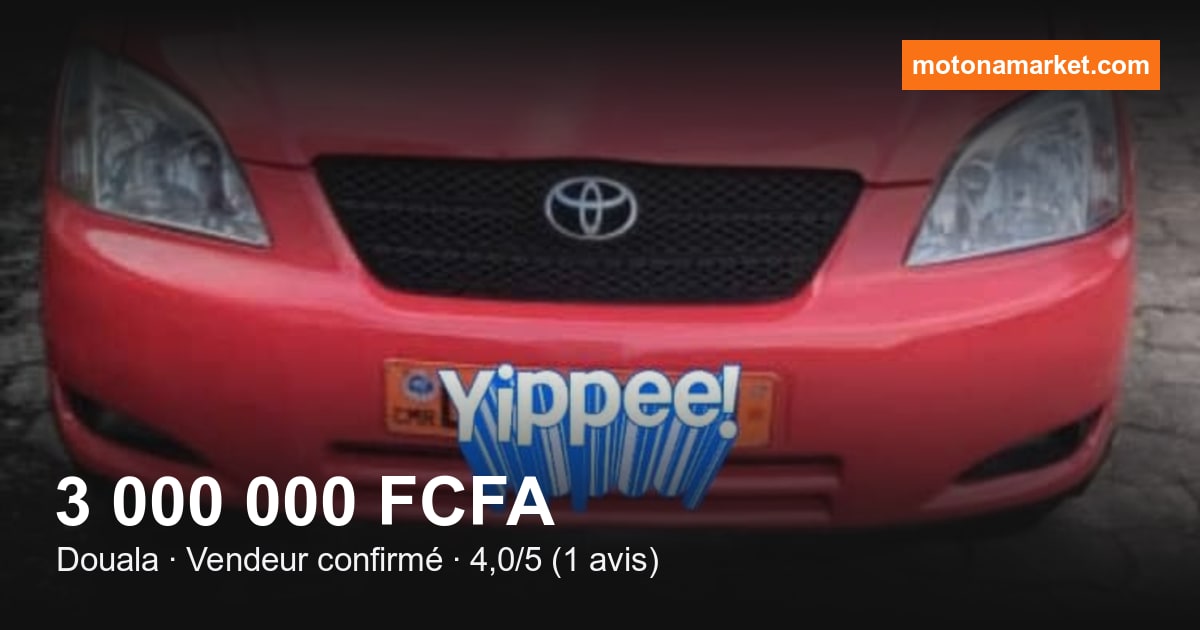 2004 Toyota Corolla à Douala