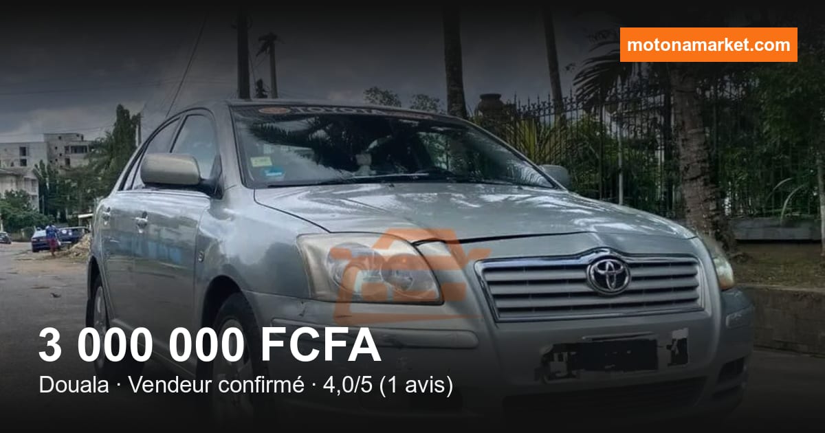 2005 Toyota Avensis à Douala