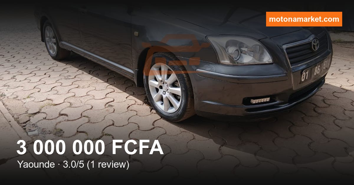 2008 Toyota Avensis à Yaounde