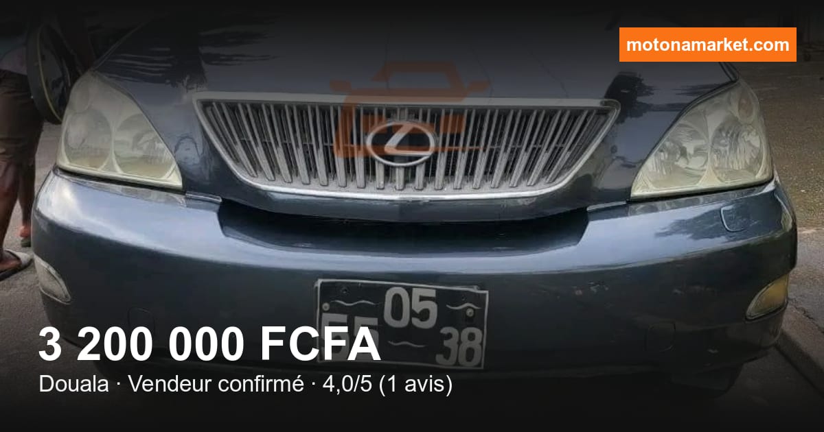 2008 Lexus Rx 350 à Douala
