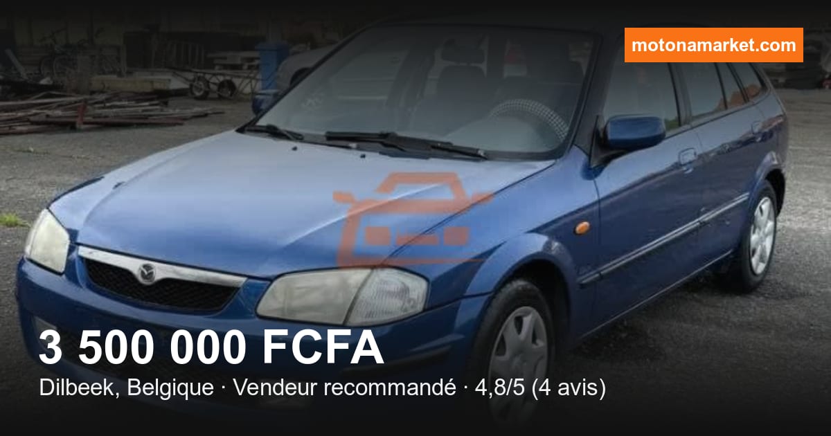 2004 Mazda 323 à Dilbeek, Belgique