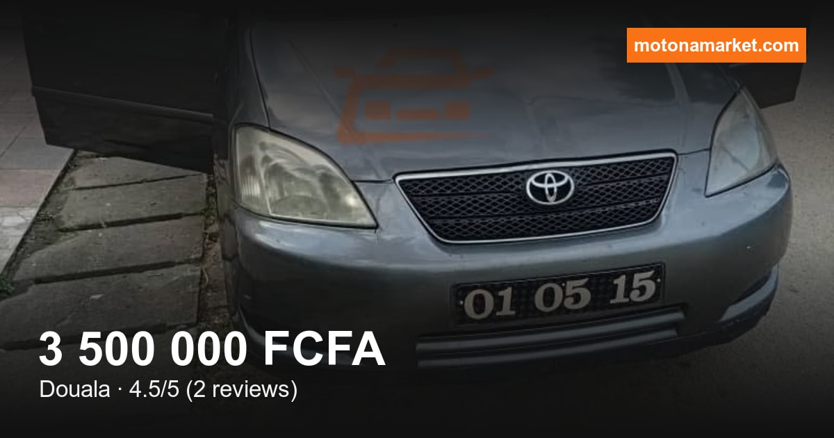 2003 Toyota Corolla à Douala