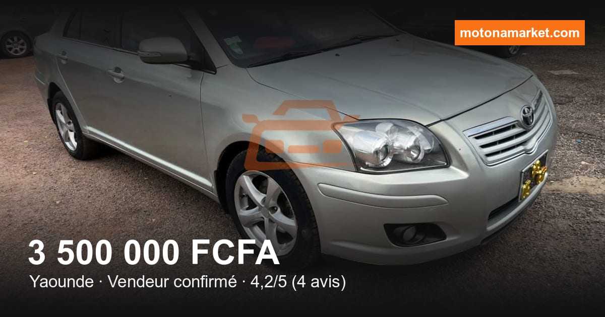 2008 Toyota Avensis à Yaounde