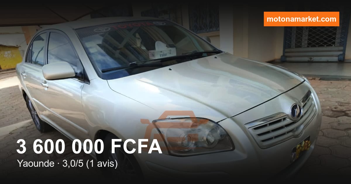 2009 Toyota Avensis à Yaounde