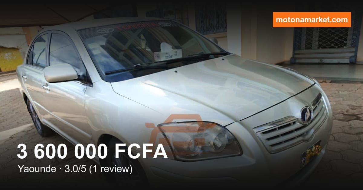 2009 Toyota Avensis à Yaounde