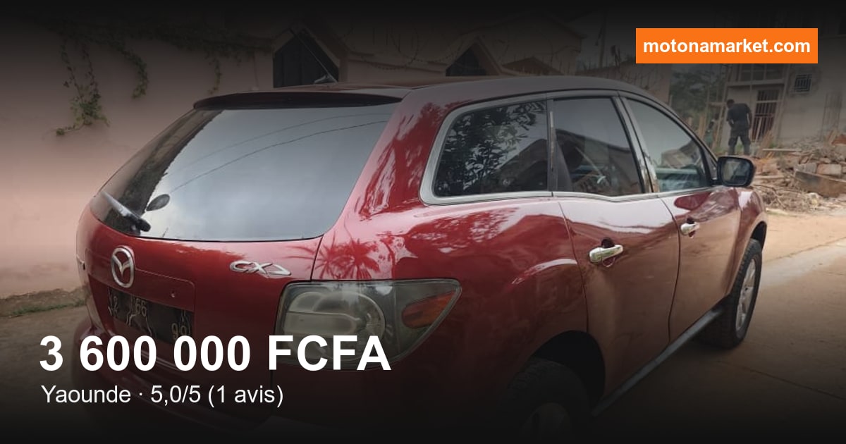 2008 Mazda Cx 7 à Yaounde