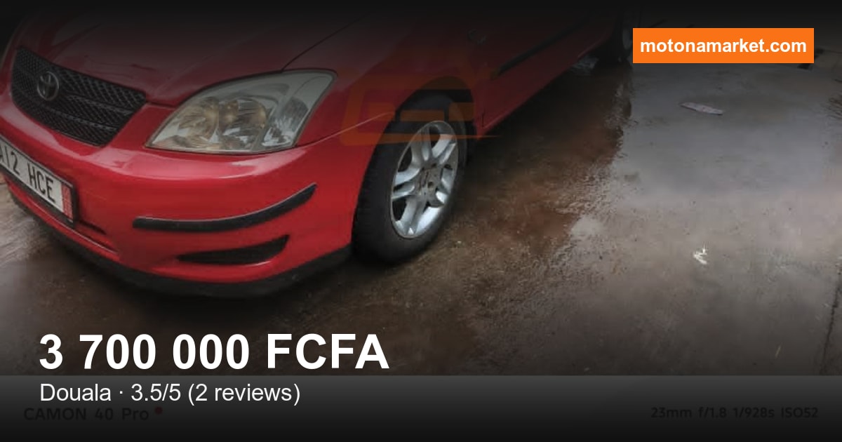 2004 Toyota Corolla à Douala
