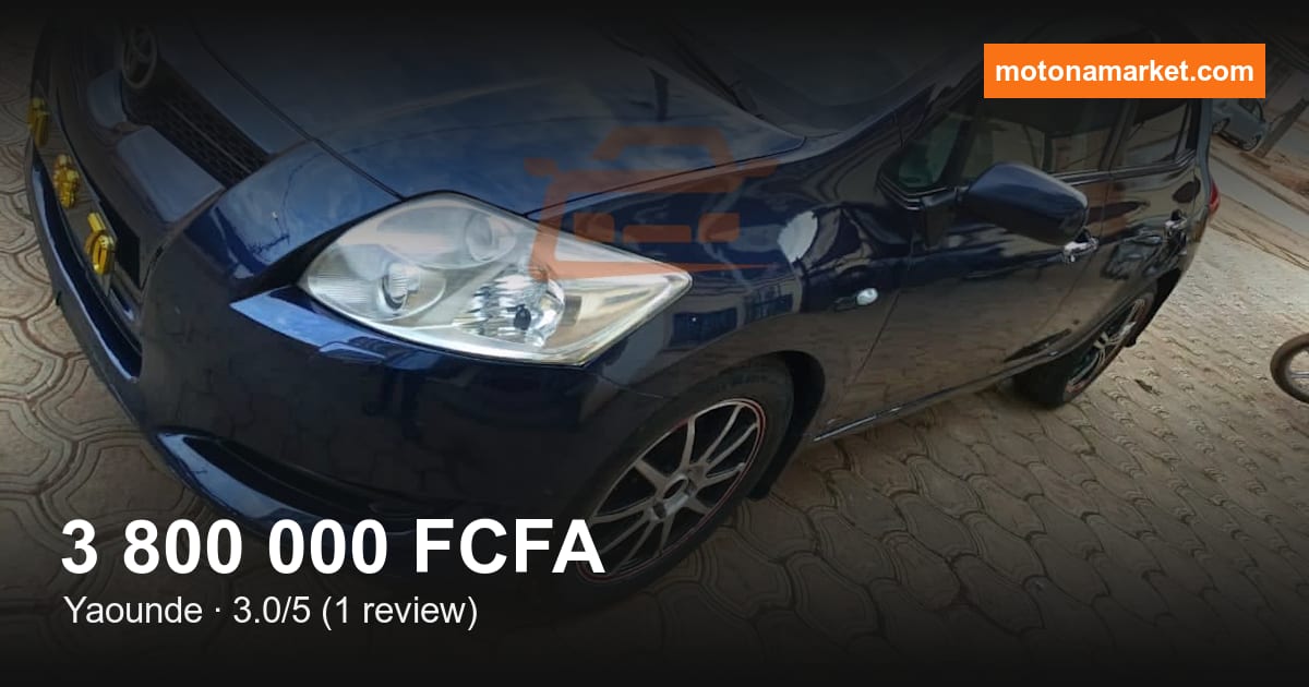 2009 Toyota Auris à Yaounde