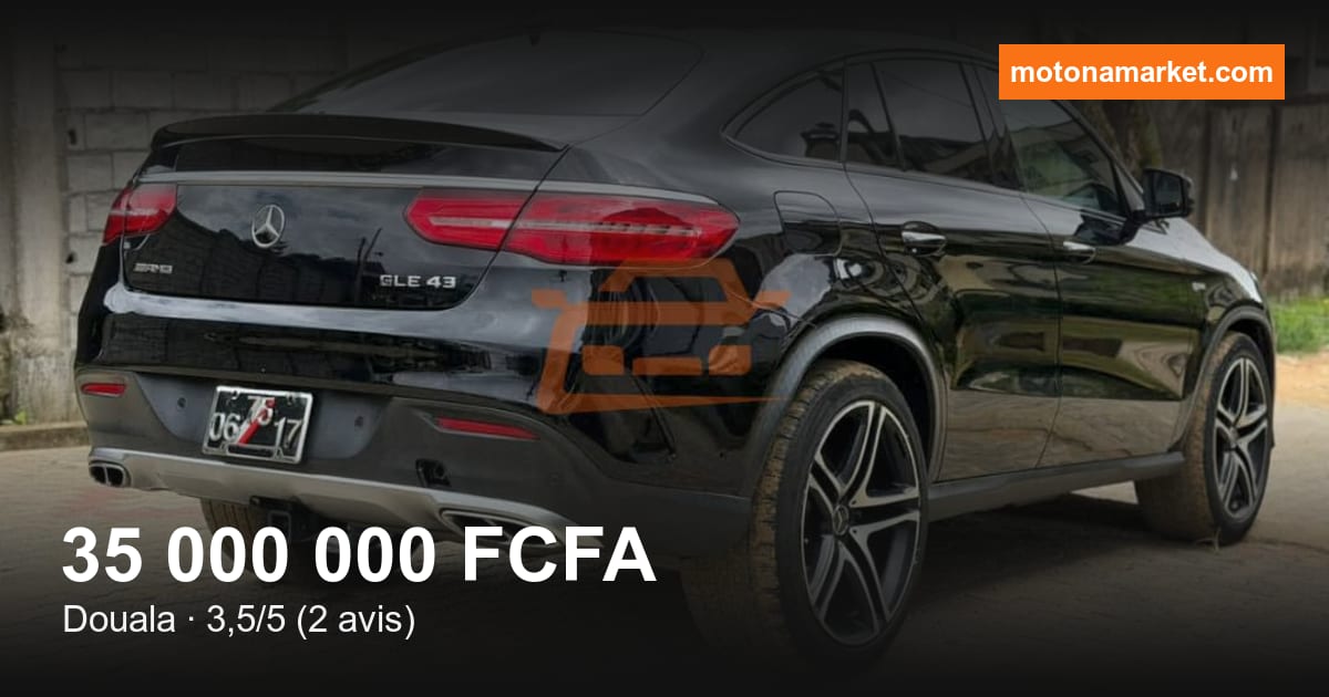 2018 Mercedes-Benz Gle à Douala