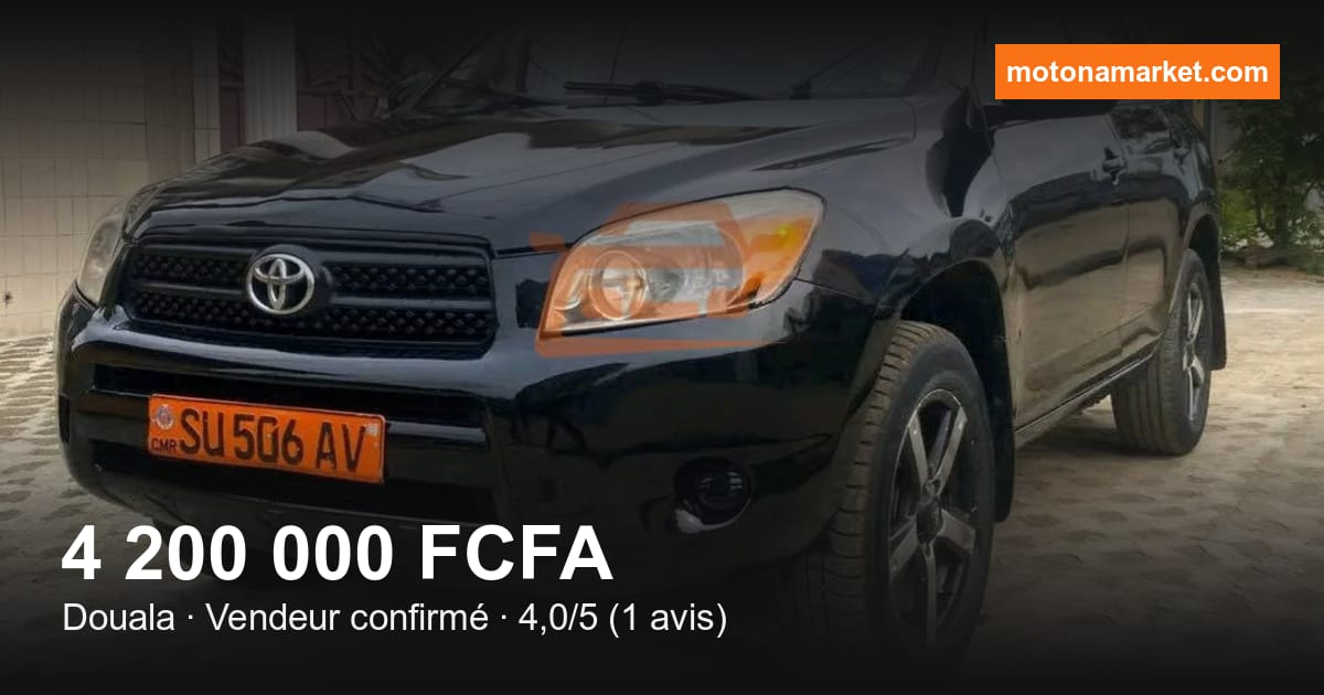 2007 Toyota RAV 4 à Douala