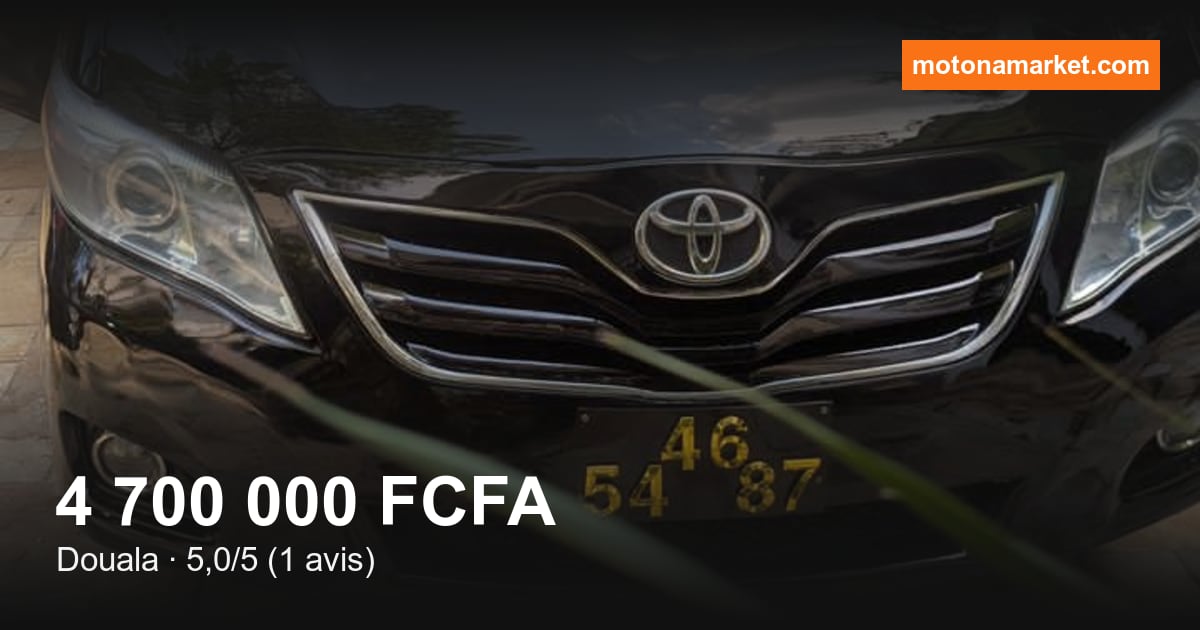 2011 Toyota Camry à Douala