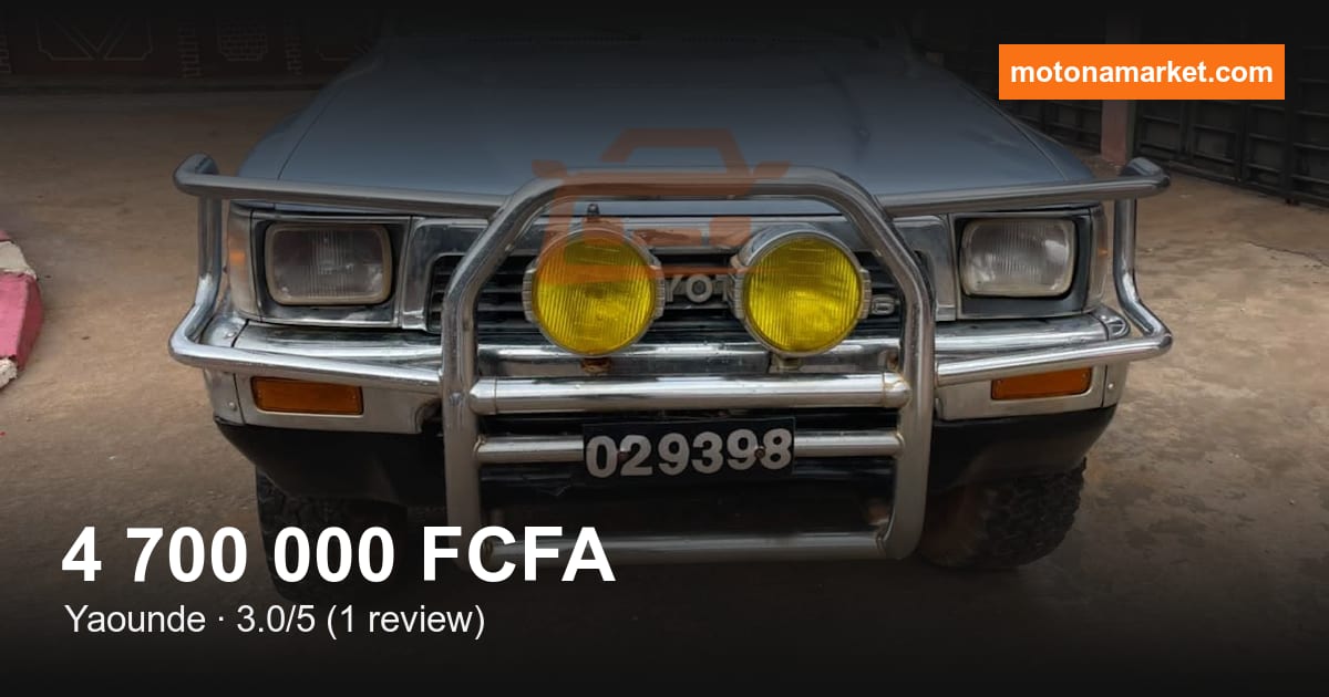 1990 Toyota 4Runner à Yaounde