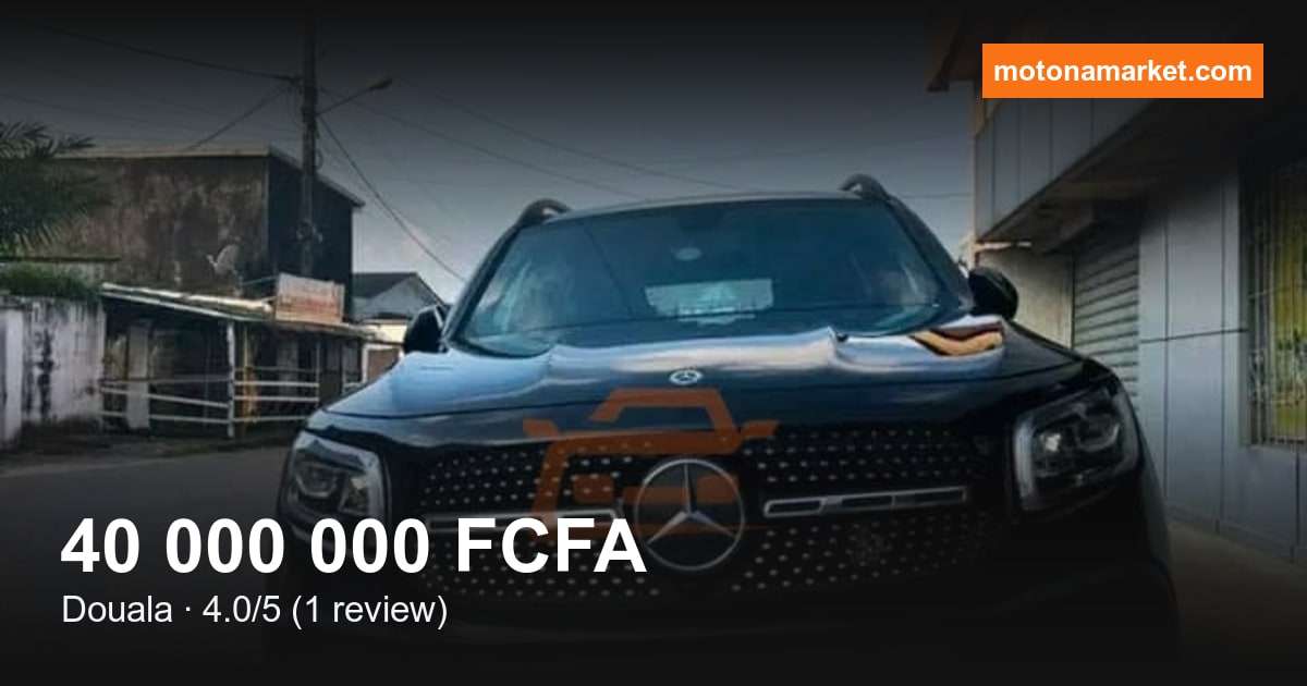 2021 Mercedes-Benz GLB-Class à Douala