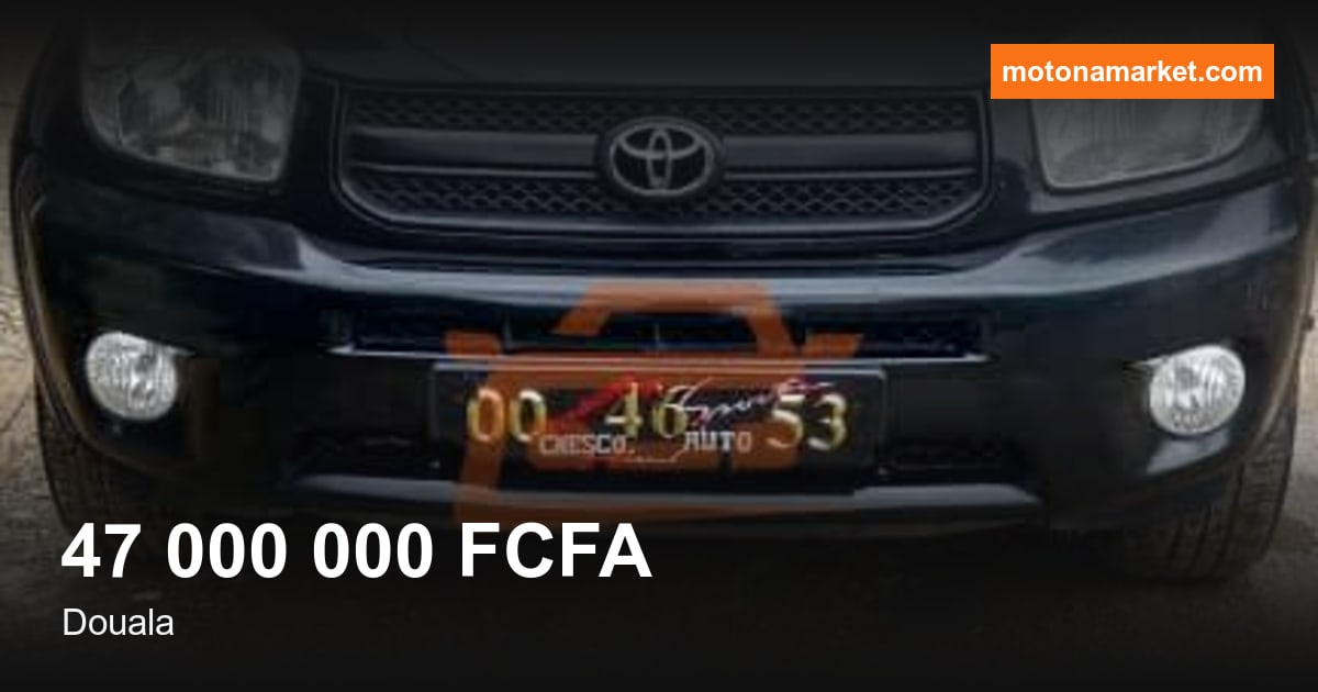 2005 Toyota Rav4 à Douala