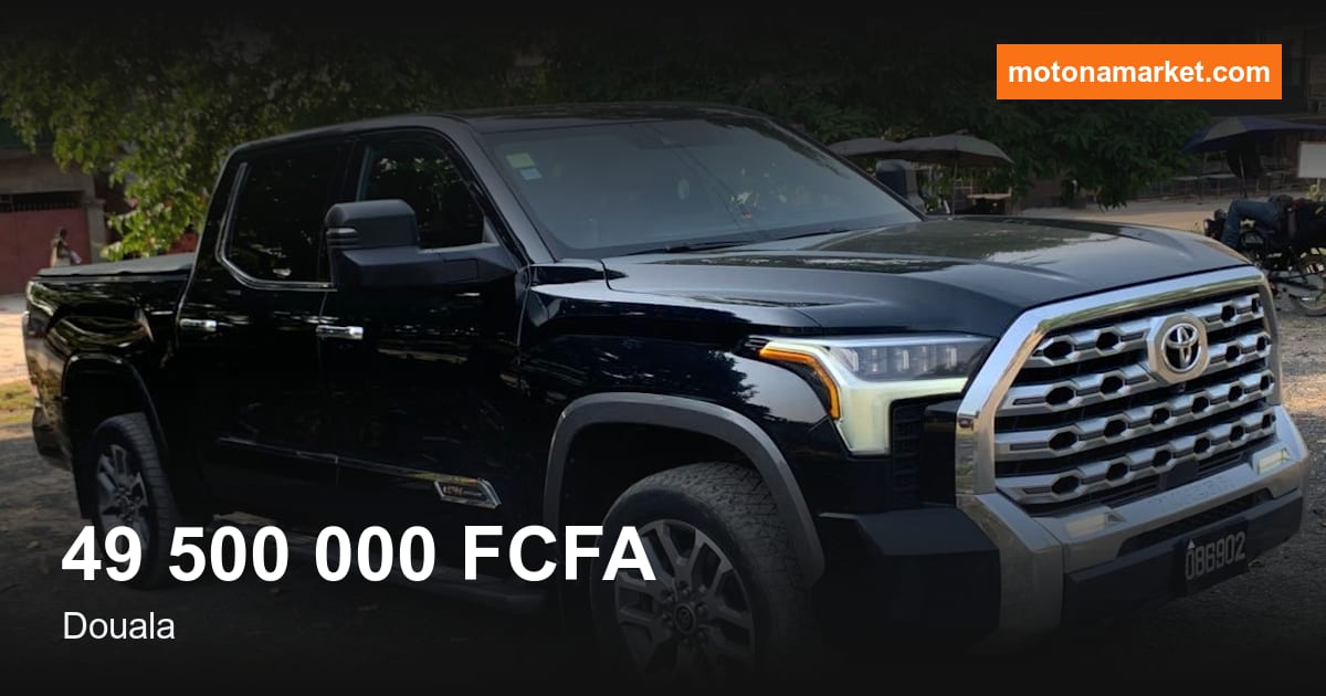2024 Toyota Tundra à Douala