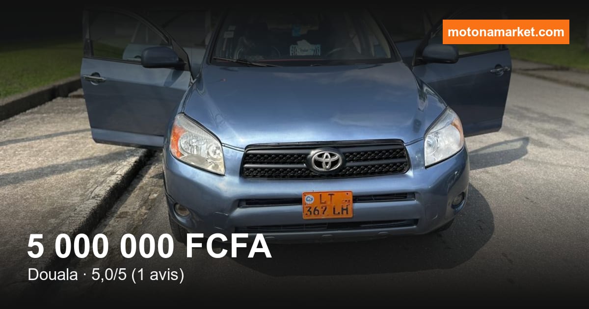 2008 Toyota Rav4 à Douala