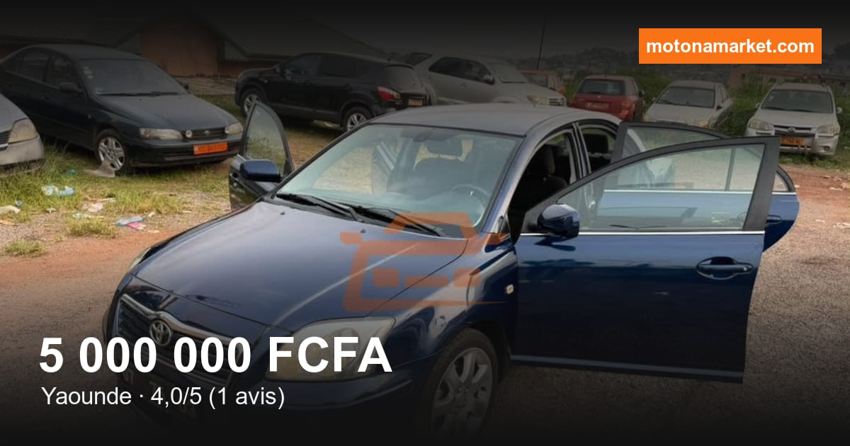 2005 Toyota Avanza à Yaounde