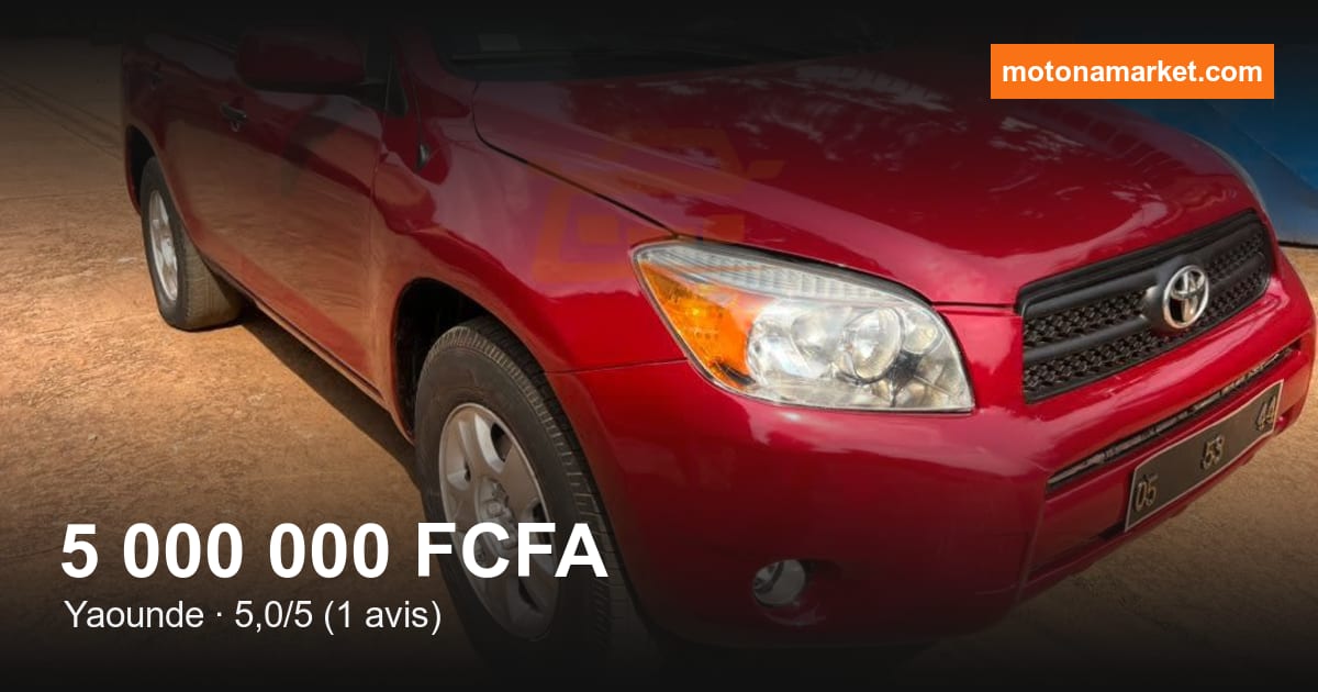 2008 Toyota Rav4 à Yaounde