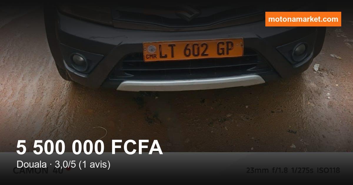 2015 Suzuki Grand Vitara à Douala