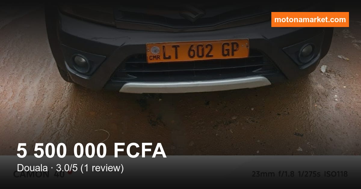 2015 Suzuki Grand Vitara à Douala