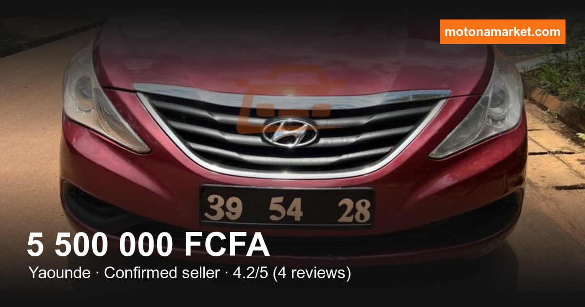 2012 Hyundai Sonata à Yaounde