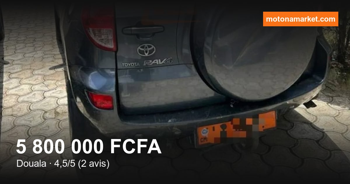2008 Toyota RAV4 à Douala