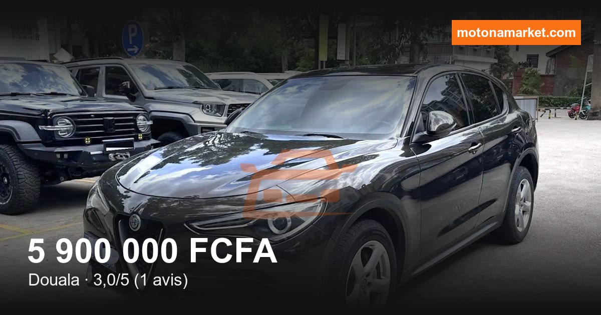 2018 Alfa Romeo Stelvio à Douala