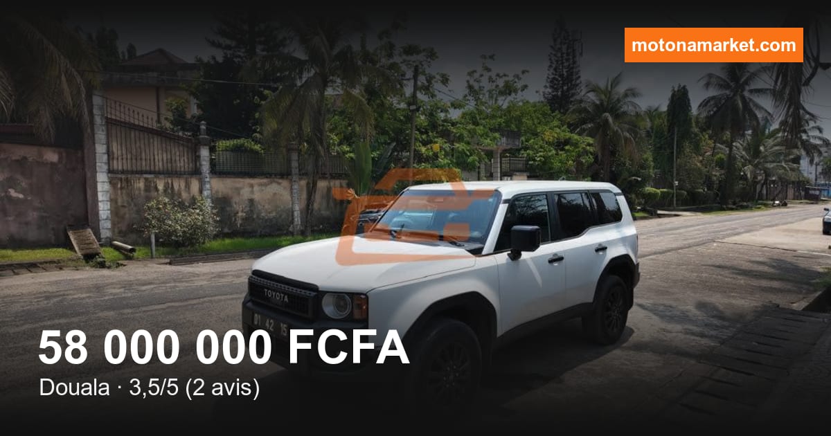 2025 Toyota Prado à Douala